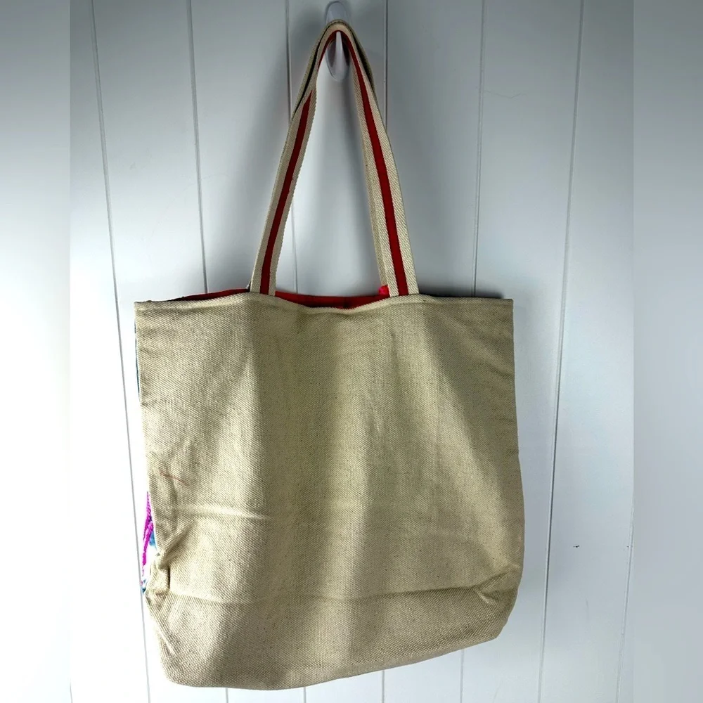 Katydid Women's White Tote Beach Bag New